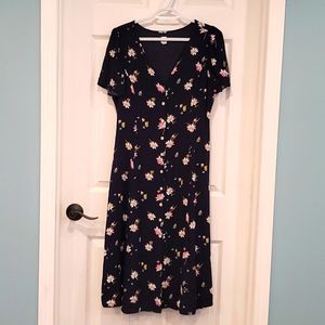 Floral midi dress
